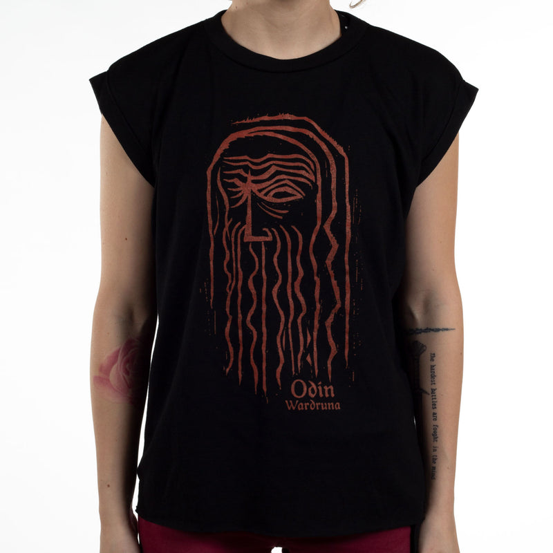 Wardruna "Odin Sleeveless (Black)" Girls T-shirt