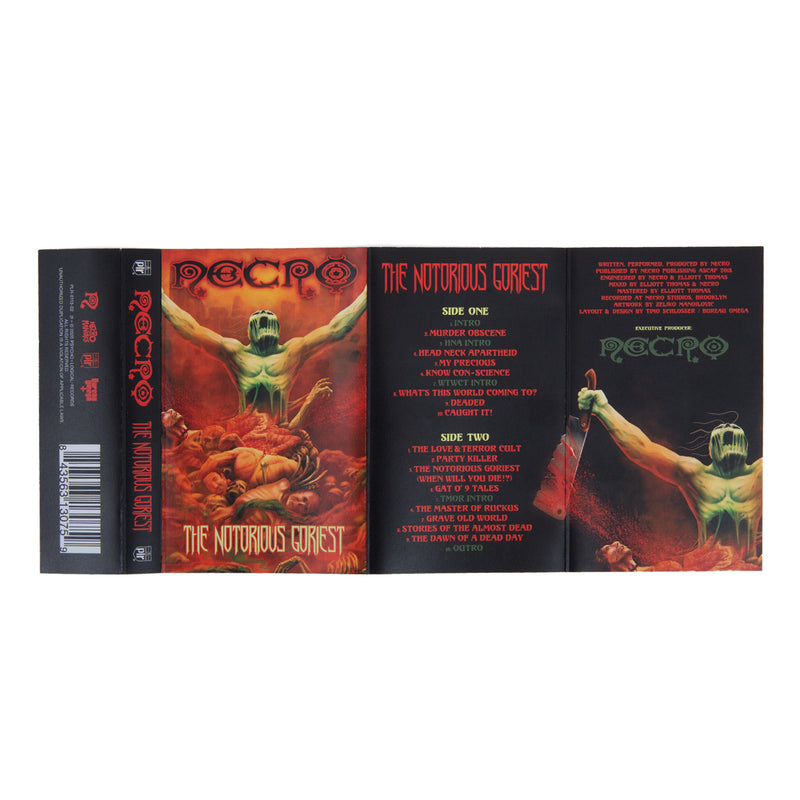 Necro "The Notorious Goriest" Cassette