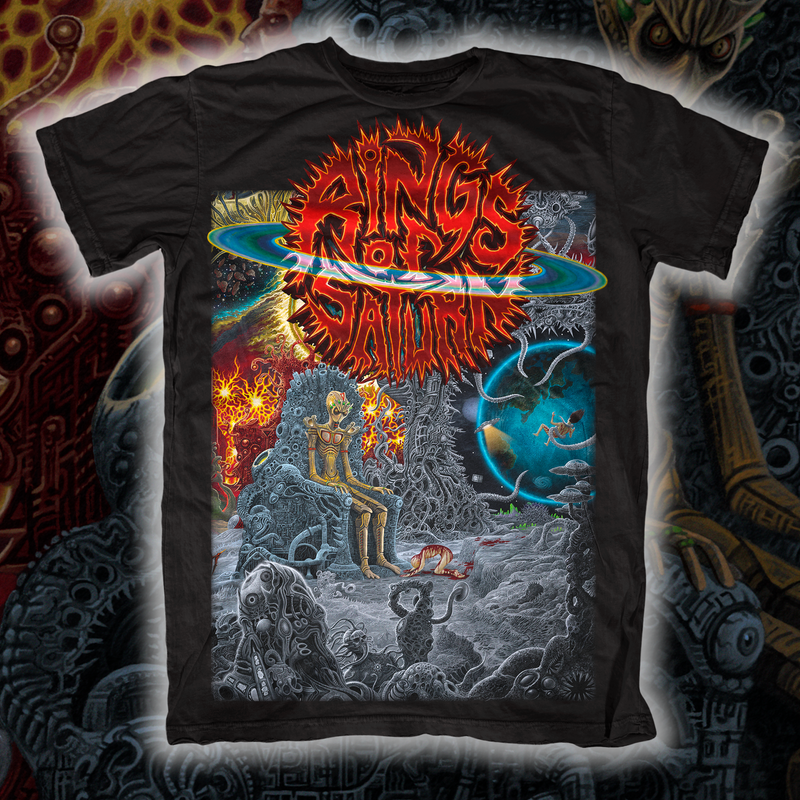 Rings of Saturn "Planetary Warlord" T-Shirt