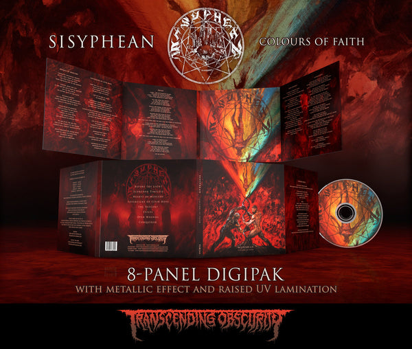 Sisyphean "Colours of Faith Digipak CD" Limited Edition CD
