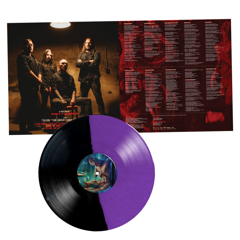 Aborted "Vault Of Horrors (Purple/Black Split)" 12"