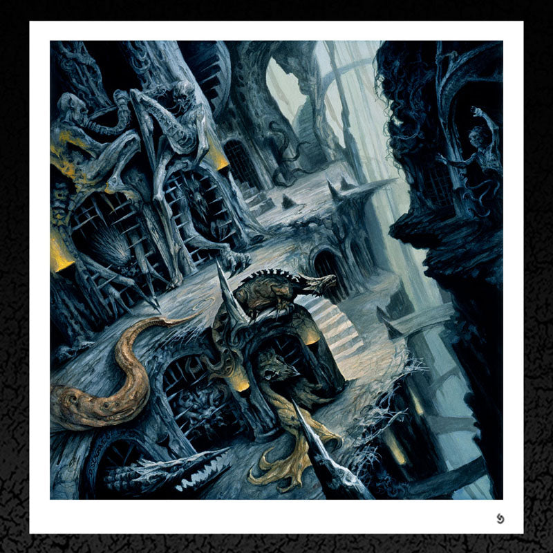 Dan Seagrave "Funebrarum. (Dormant Hallucination) Album Cover" Collector's Edition Prints
