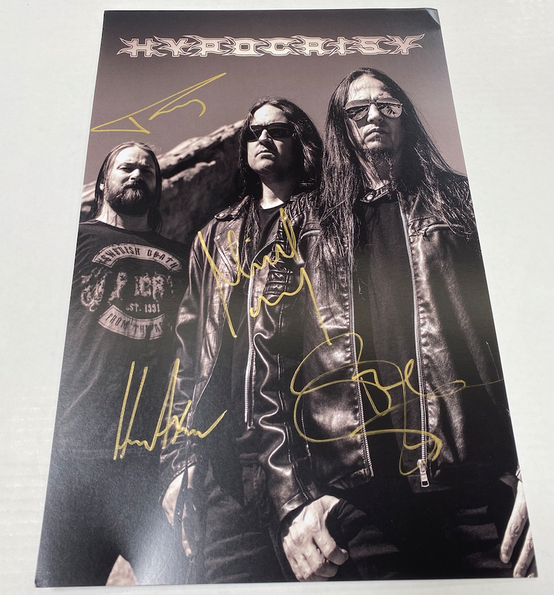 Hypocrisy "Band (SIGNED)" Poster