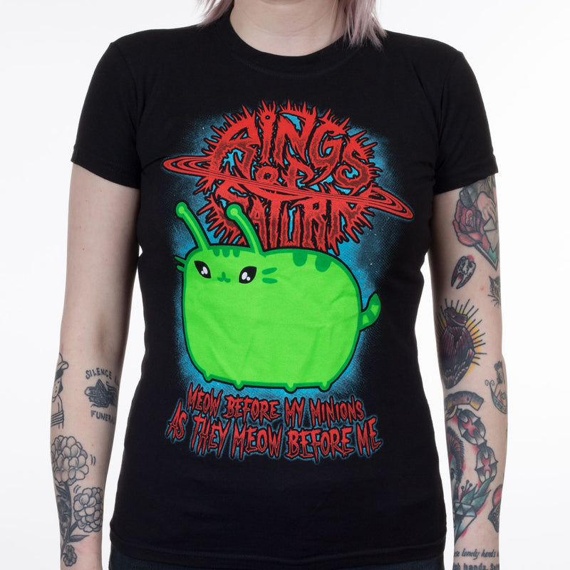 Rings of Saturn "Meow Before My Minions" Girls T-shirt