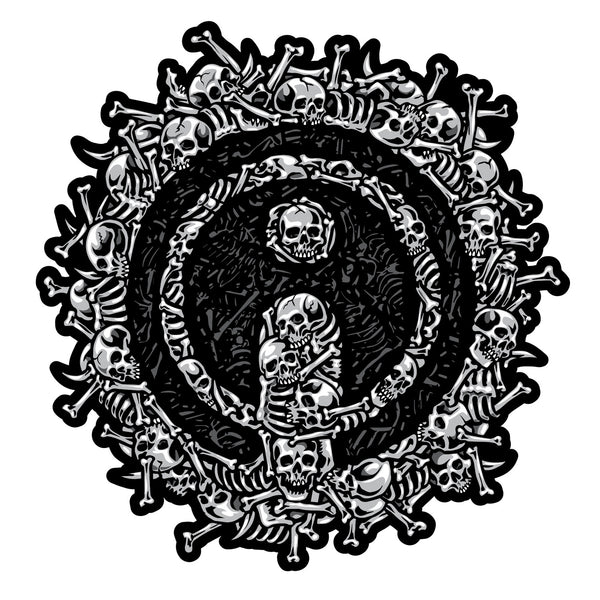 IndieMerchstore "Jimbo Phillips Skull Logo" Patch