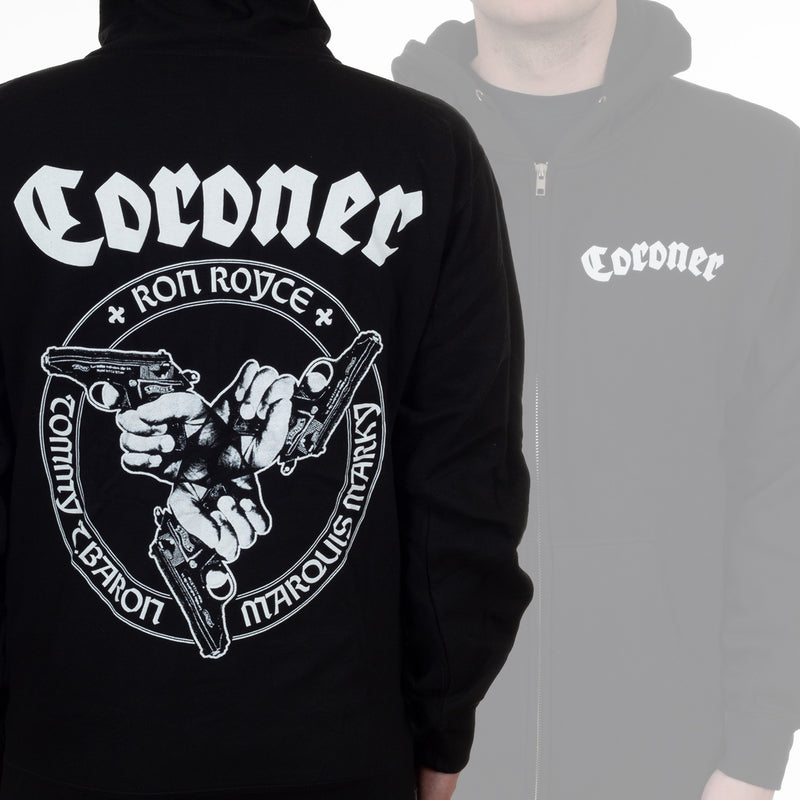 Coroner "Guns" Zip Hoodie