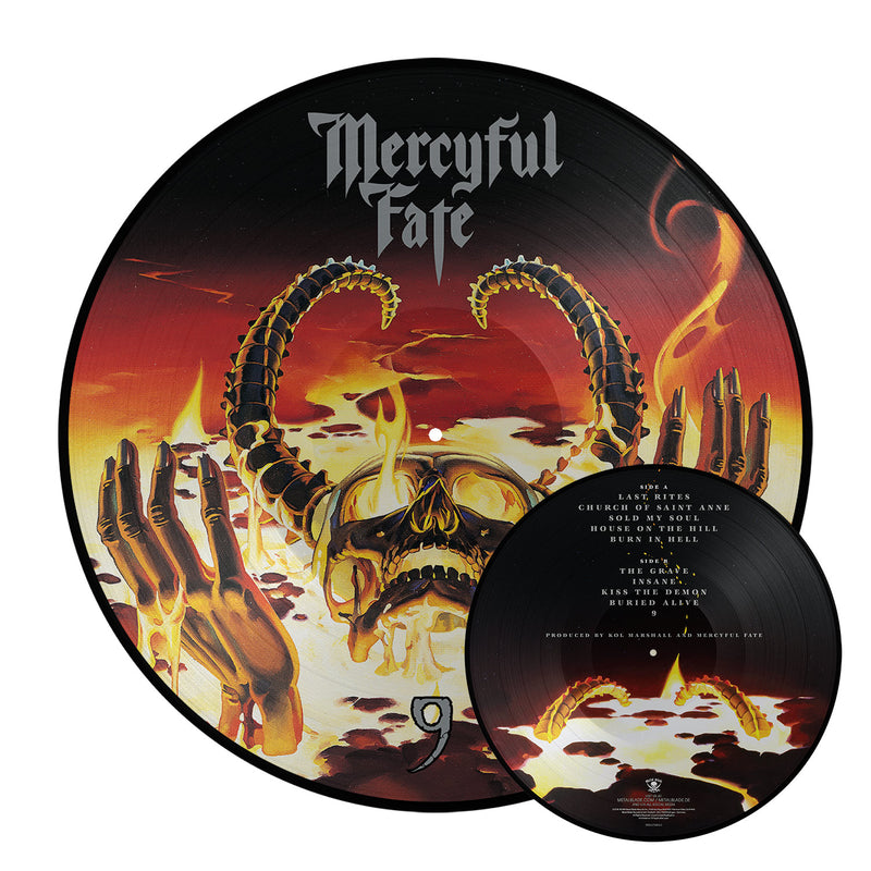 Mercyful Fate "9 (Picture Disc)" 12"