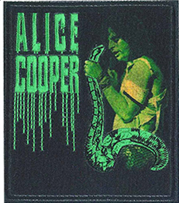 Alice Cooper "Snake" Patch