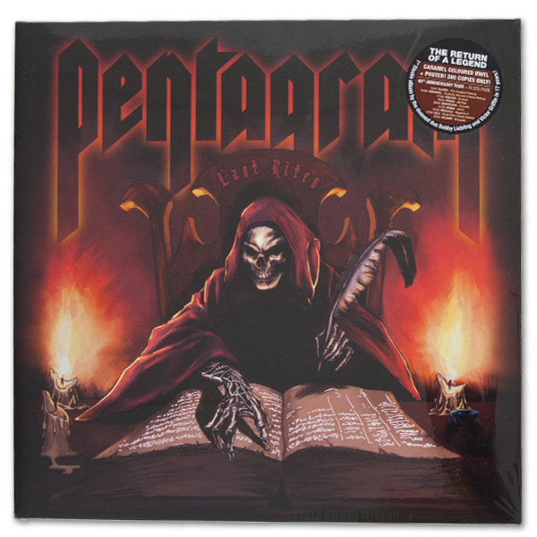 Pentagram "Last Rites (IMPORT - Caramel)" 12"