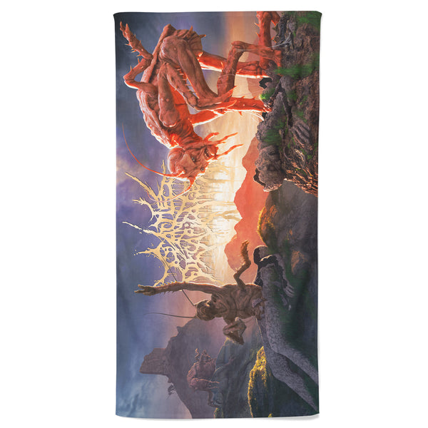 Cattle Decapitation "LIMITED EDITION Terrasite Beach Towel" Towel