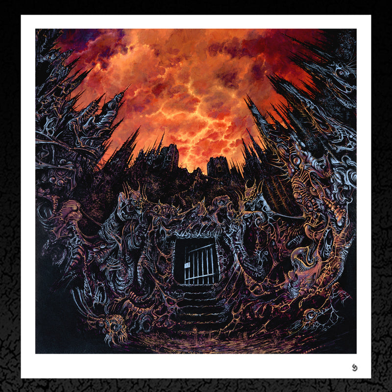 Dan Seagrave "At Death's Door. Album Cover" Collector's Edition Prints