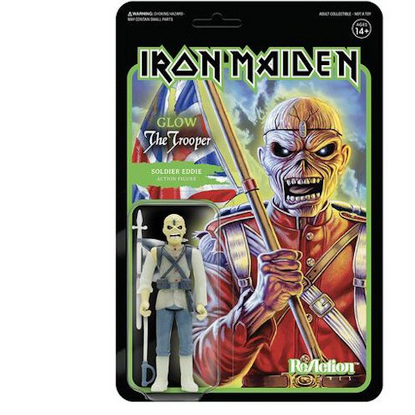 Iron Maiden "Soldier Eddie (Glow In The Dark) " Toy