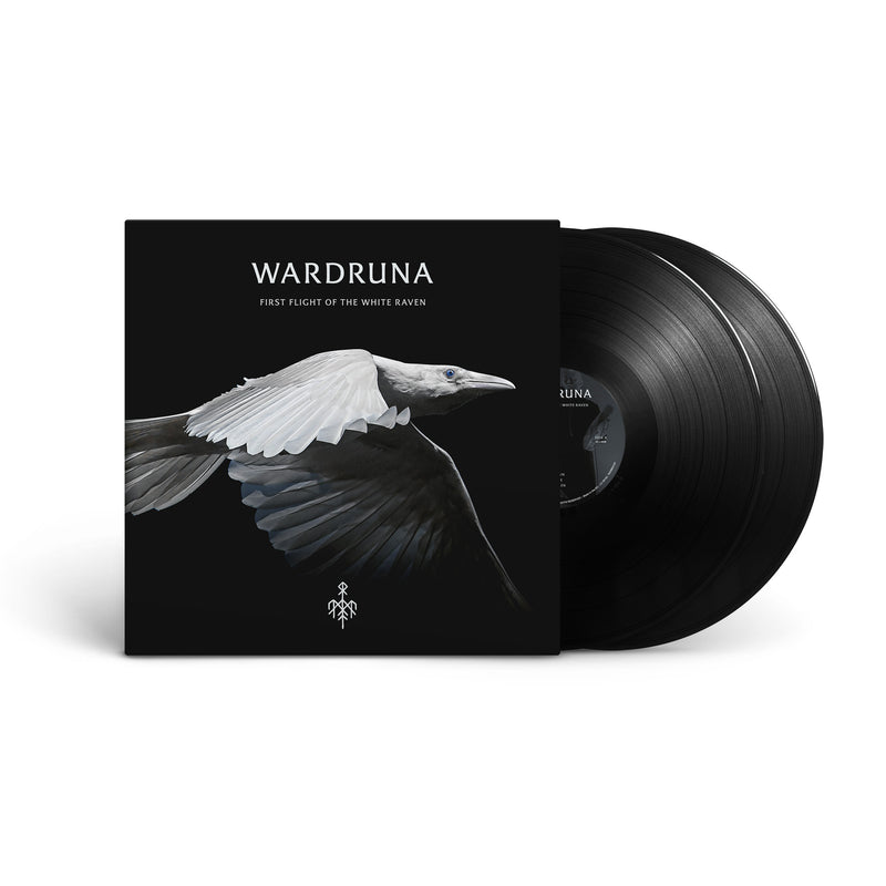 Wardruna "Kvitravn - First Flight of the White Raven (Black)" 2x12"