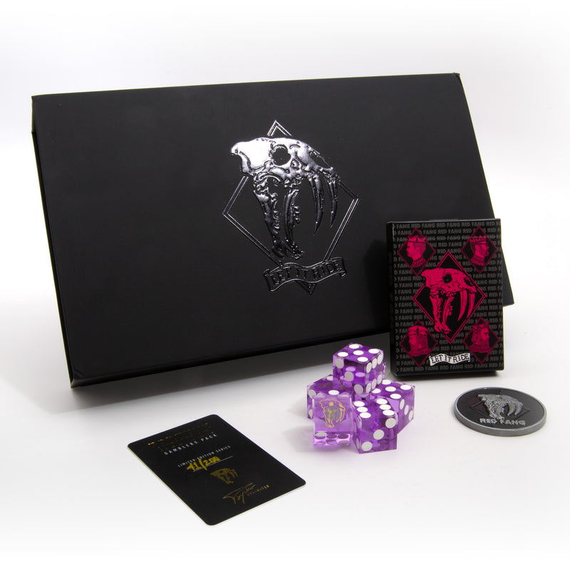 Red Fang "Limited Edition Fortune Hunter Gamblers Box" Dice Game