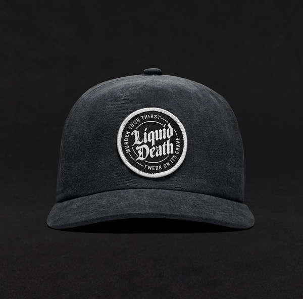 Liquid Death "Death Stamp" Hat