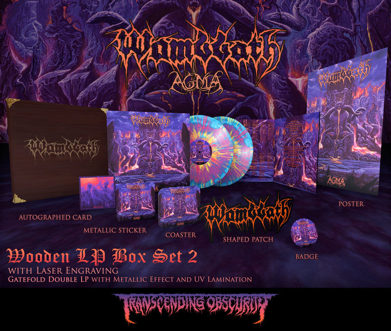 Wombbath (Sweden) "Agma LP Box" Limited Edition 2x12"