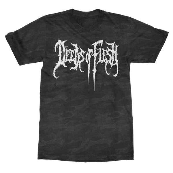 Deeds of Flesh "Camo Logo" T-Shirt