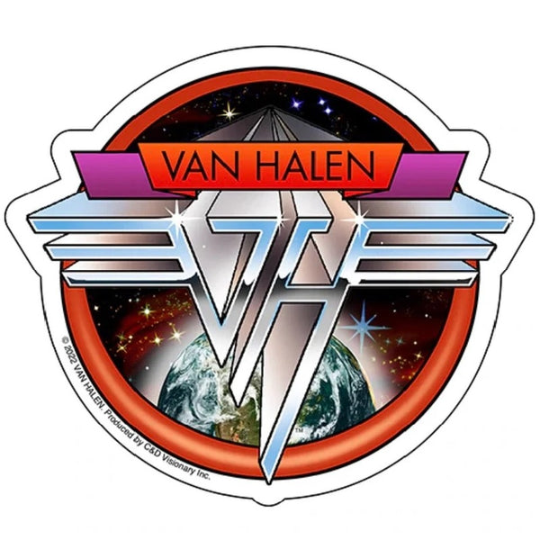 Van Halen "Die-cut Space Logo"