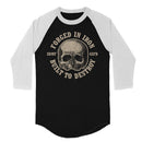Black Label Society "Forged In Iron Raglan" Baseball Tee