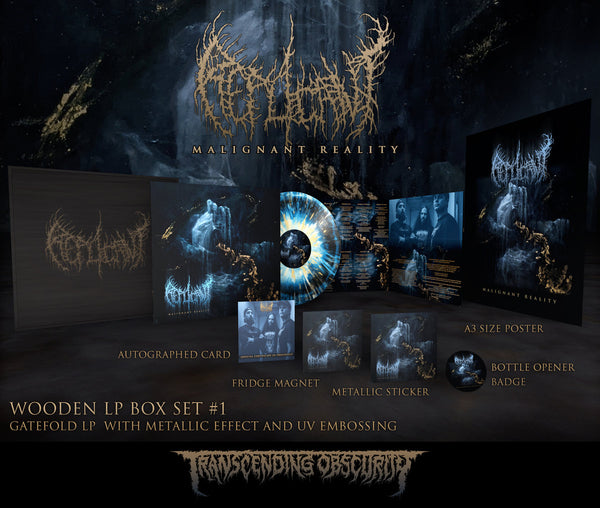 Replicant "Malignant Reality Wooden LP Box" Limited Edition 12"