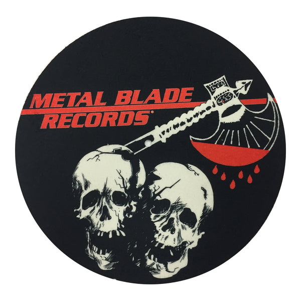 Metal Blade Records "Crushed Skulls Slipmat" Turntable Slipmat