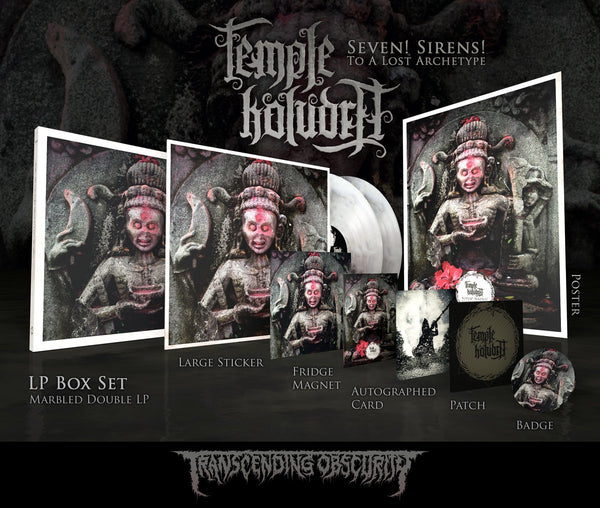 TEMPLE KOLUDRA (Germany) "Seven! Sirens! To A Lost Archetype" Limited Edition Boxset