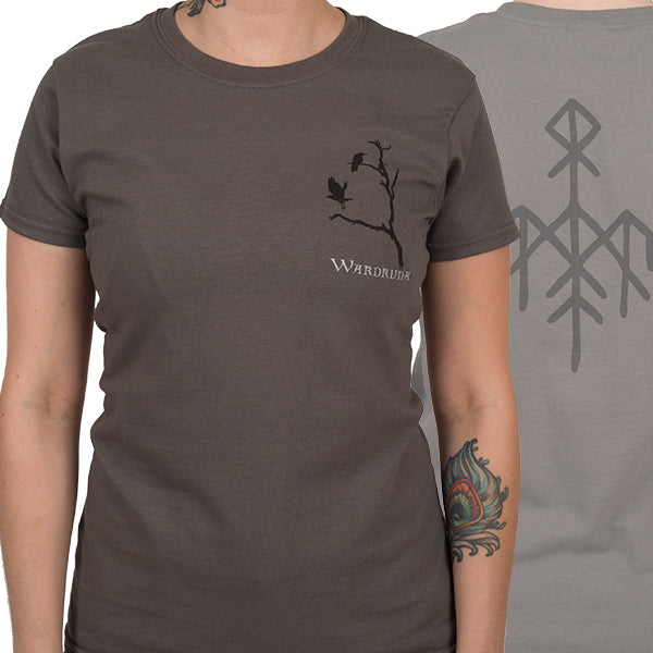 Wardruna "Ravens - Gray" Girls T-shirt