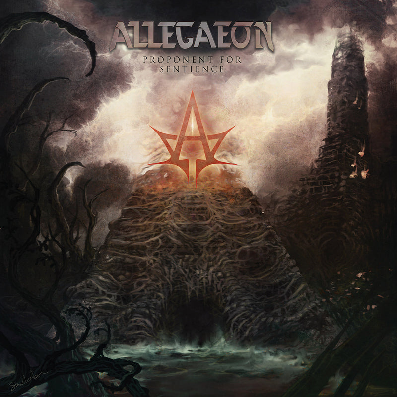 Allegaeon "Proponent for Sentience - Marbled Violet" 2x12"