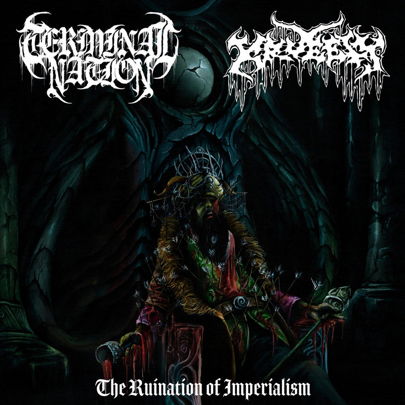 Terminal Nation / Kruelty "The Ruination Of Imperialism (colored vinyl)" 12"