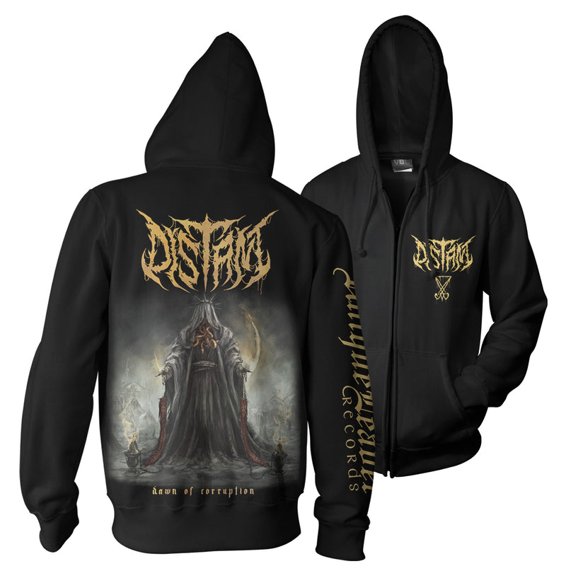 Distant "Dawn of Corruption" Zip Hoodie