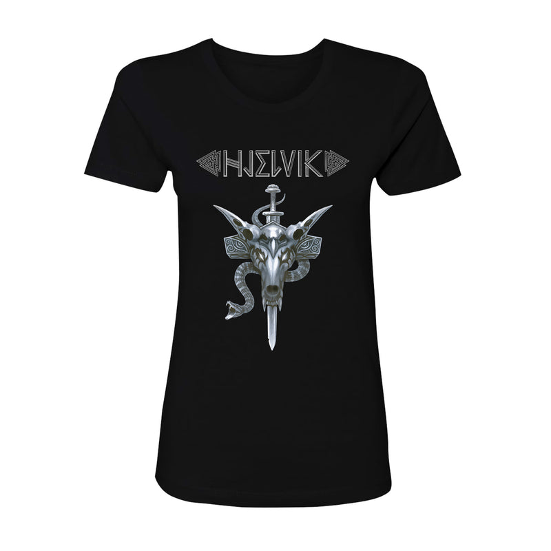 HJELVIK "Wolf Crest" Girls T-shirt