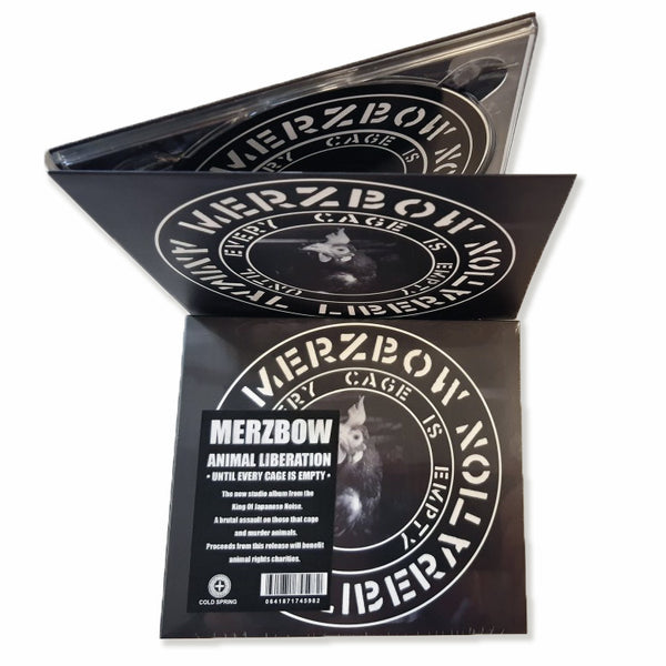 Merzbow "Animal Liberation - Until Every Cage Is Empty" CD