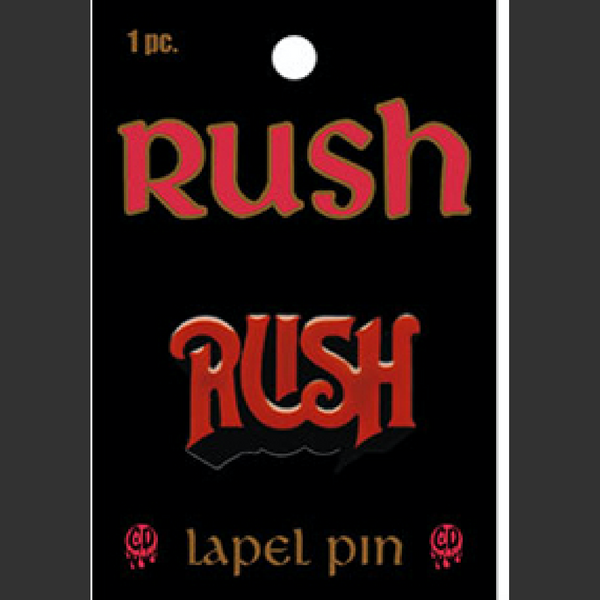 Rush "Logo Lapel" Pins