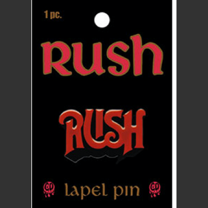 Rush "Logo Lapel" Pins