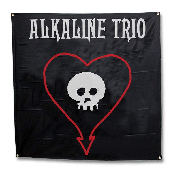 Alkaline Trio "Heartskull" Flag