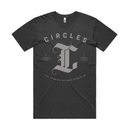Circles "THE STORIES WE ARE AFRAID OF | VOL.1 - BLACK EMBLEM T-SHIRT" T-Shirt