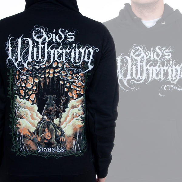 Ovid's Withering "Scryers of the Ibis CD Cover" Pullover Hoodie