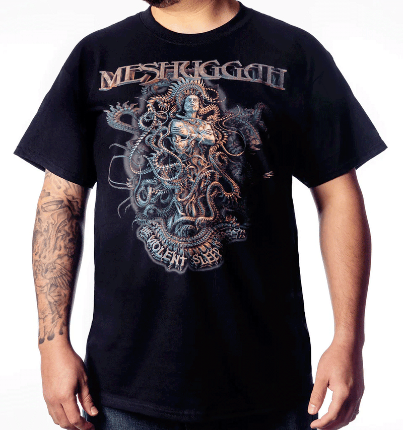 trog Cumulatief metgezel Meshuggah "Violent Sleep Of Reason" T-Shirt