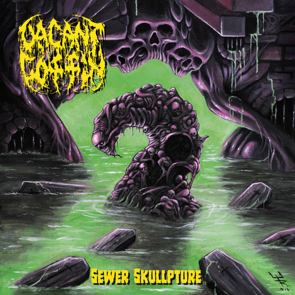 Vacant Coffin "Sewer Skullpture (2019 Reissue)" CD