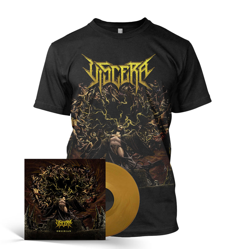 Viscera "Obsidian LP + Tee Bundle" Bundle