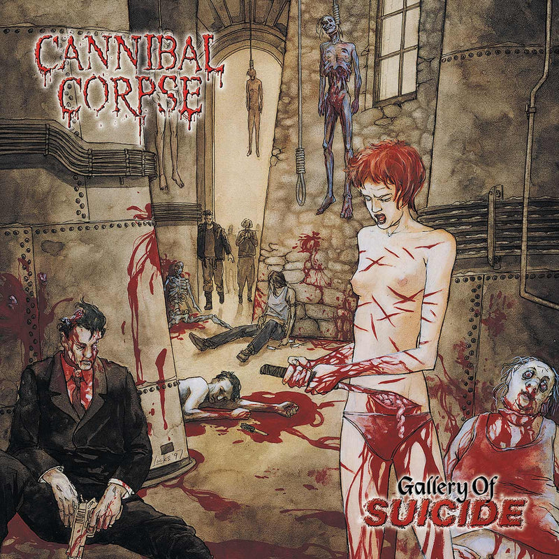 Cannibal Corpse "Gallery of Suicide (Splatter Vinyl)" 12"