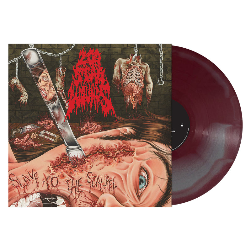 200 Stab Wounds "Slave to the Scalpel (Oxblood / Grey Melt Vinyl)" 12"