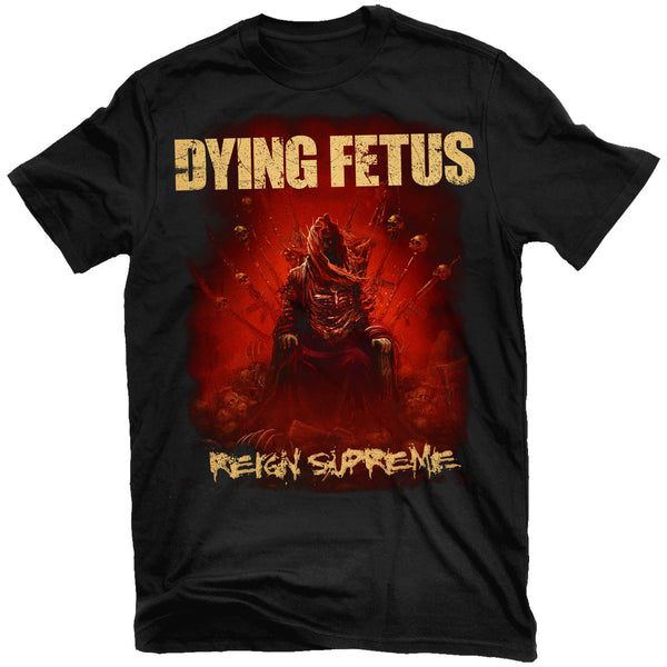 Camiseta Dying Fetus Reaper - 100% Algodón, Tallas S A 3XL - Estampado Banda Death Metal
