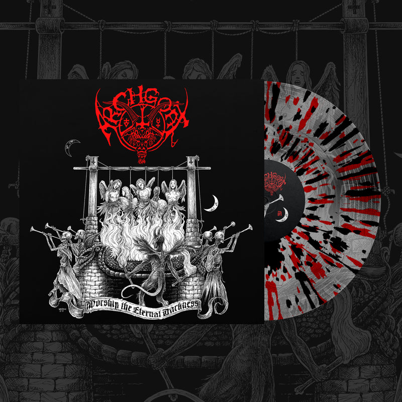 Archgoat "Worship The Eternal Darkness (ultra clear w/ splatters)" Limited Edition 12"