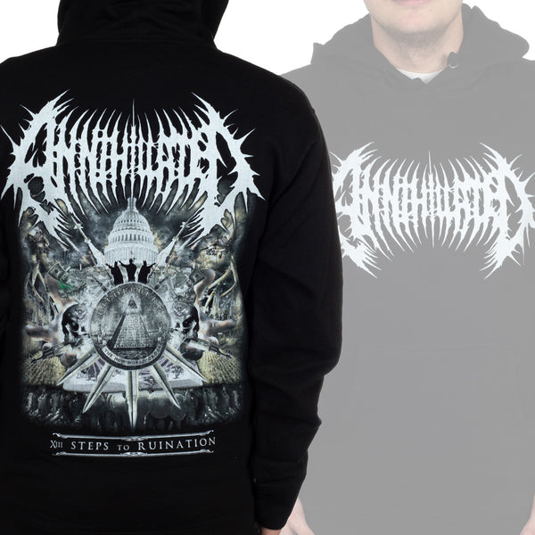 Annihilated "XIII Steps to Ruination" Pullover Hoodie