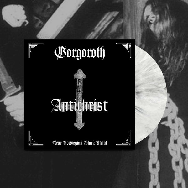 Gorgoroth "Antichrist (White/black marbled vinyl)" Limited Edition 12"