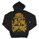 Vox&Hops "Enjoy Life, Metal & Craft Beer" Zip Hoodie