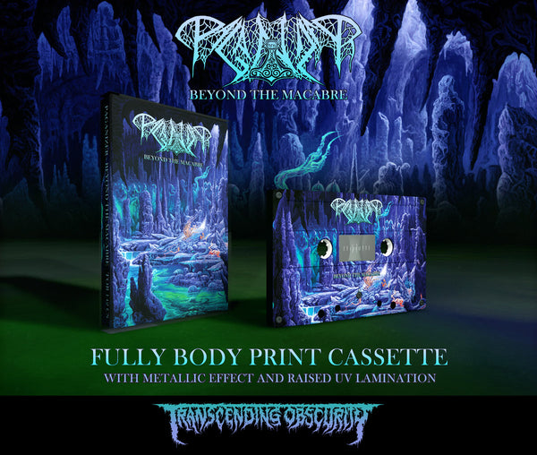 Paganizer "Beyond The Macabre Full-Body Print Cassette" Limited Edition Cassette