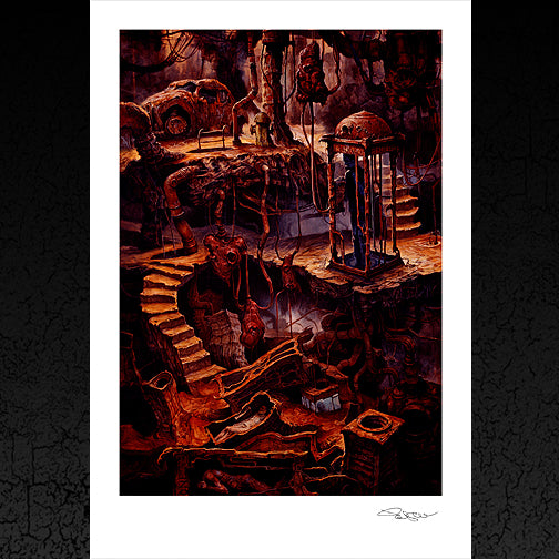 Dan Seagrave "Limited Edition. Tracing the Disease" Giclees