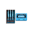 Skull Castle "Red Sprites" Limited Edition Cassette